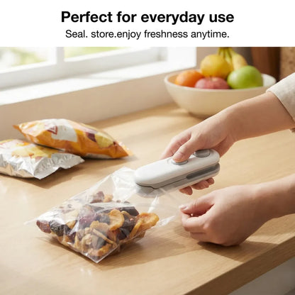 Portable Bag Sealer, 2 in 1 Seal & Cutter Heat Sealers