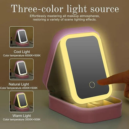 LED Brightening Organizer Box