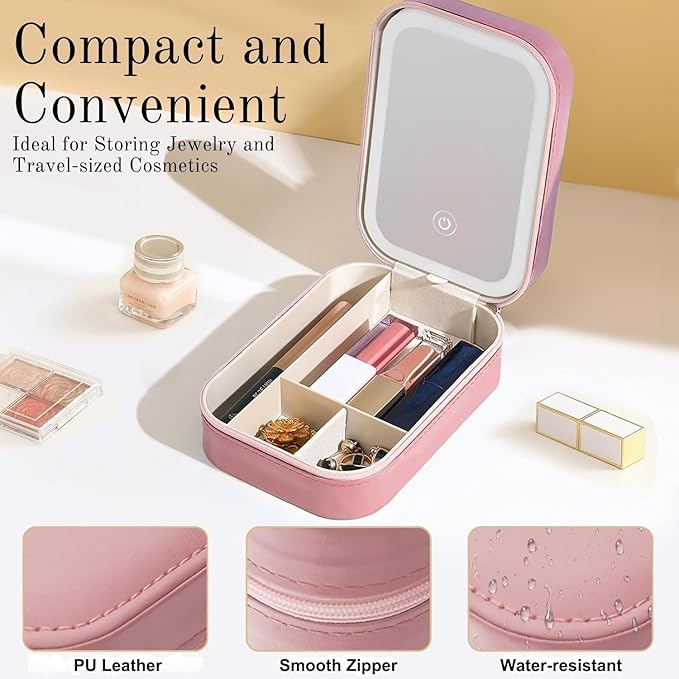 LED Brightening Organizer Box