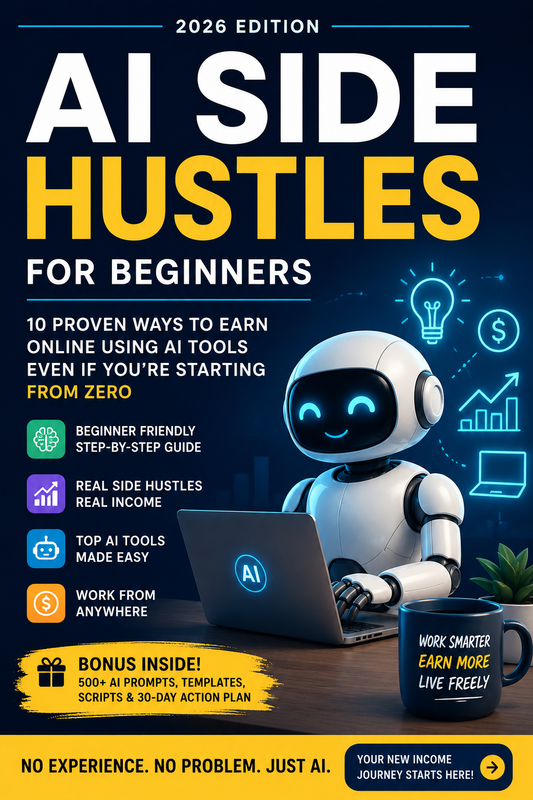AI Side Hustles for Beginners: 10 Proven Ways to Earn Online with AI in 2026